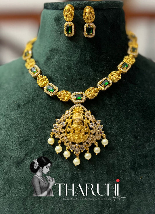 Milano Sufi Devi AD Pendant Neckpiece