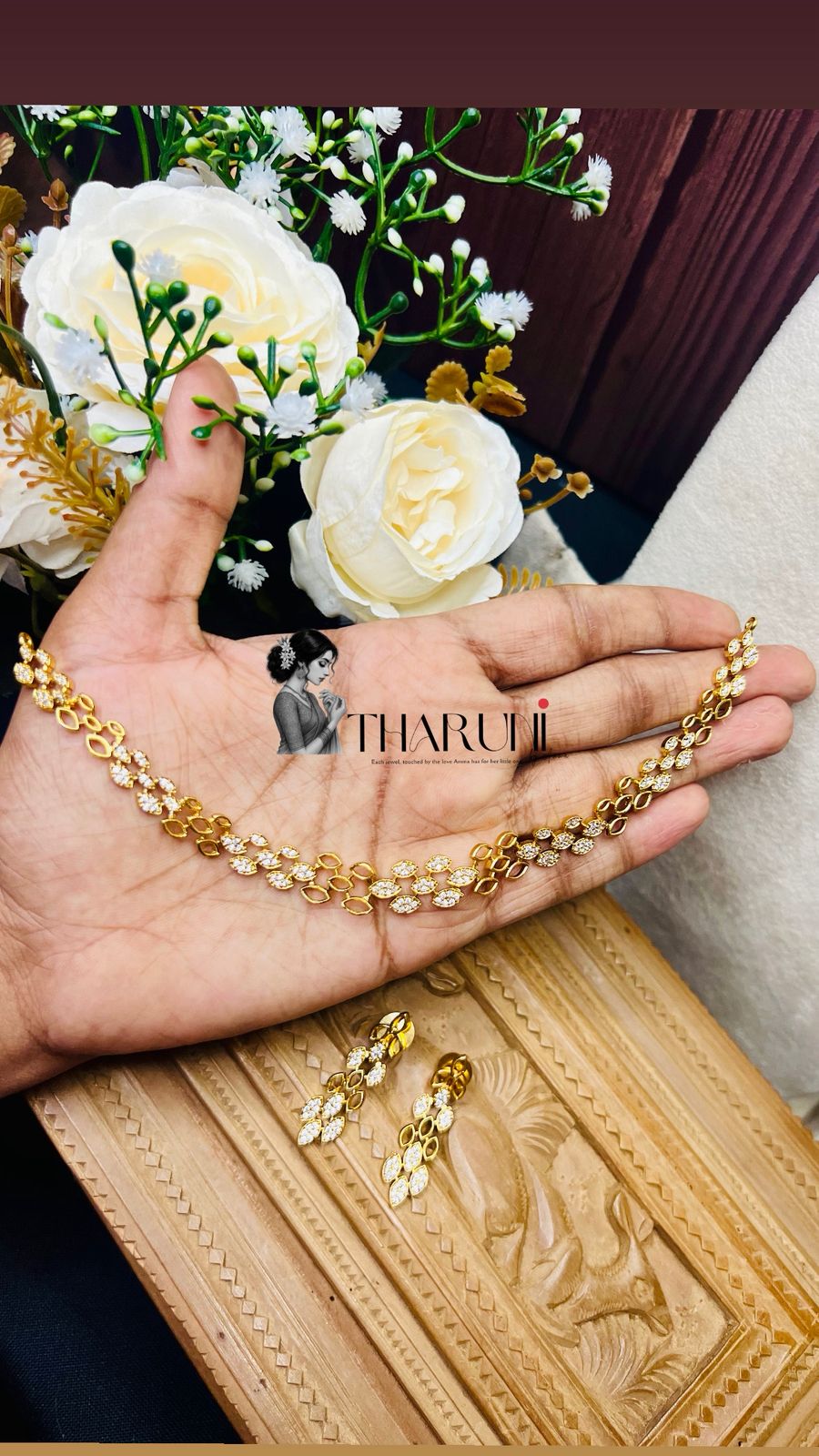 Vajra Real Gold lookalike Neckpiece