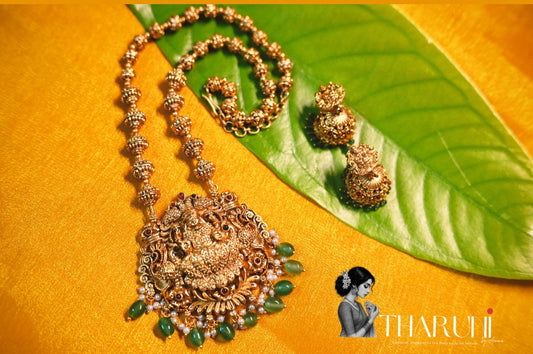 Rukmini Devi Bead Chain Haram V1