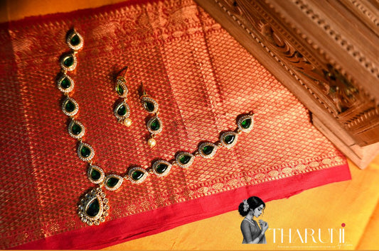 Vajra Budgeted Jyothika Inspired Neckpiece