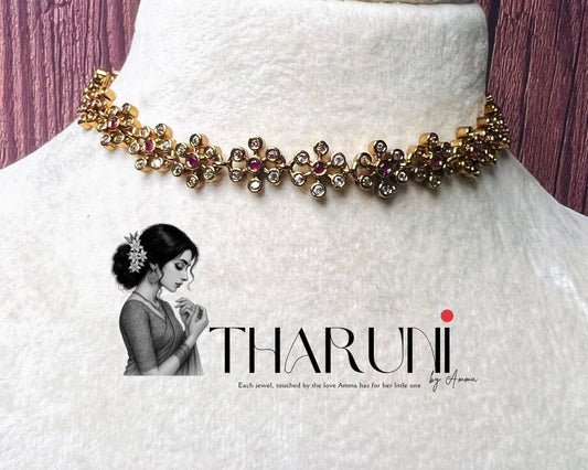 Thulika Floral Neckpiece