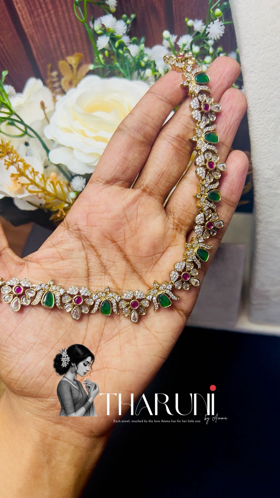 Milano Kundan Thamara Neckpiece